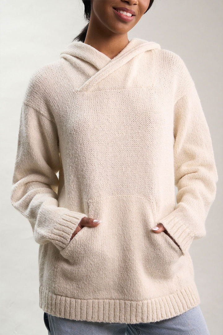 Briana Alpaca Hoodie Pullover