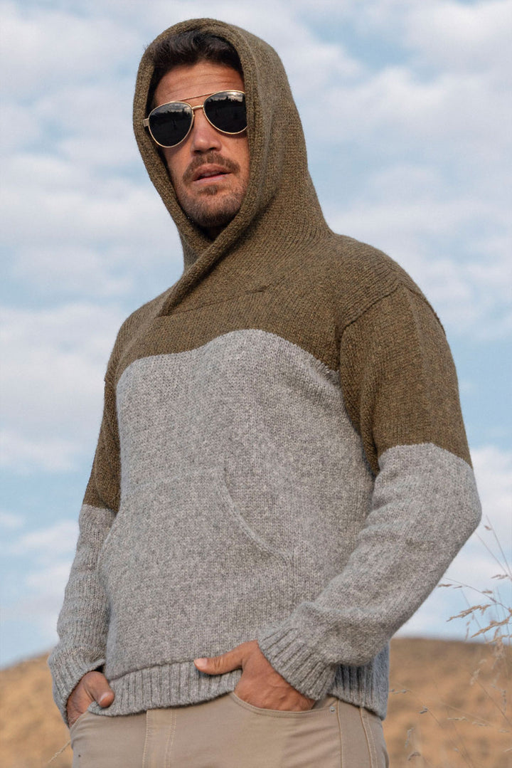 Corey Alpaca Hoodie Pullover