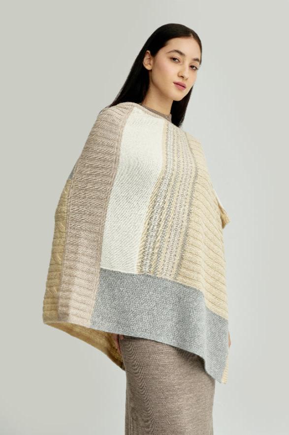 Peruvian Collection store baby alpaca poncho