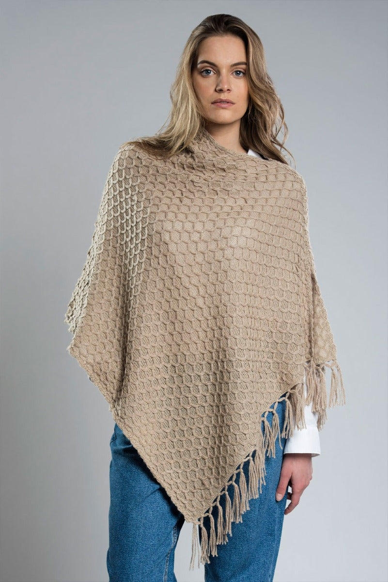 Ananda 100 % Baby-Lama-Poncho