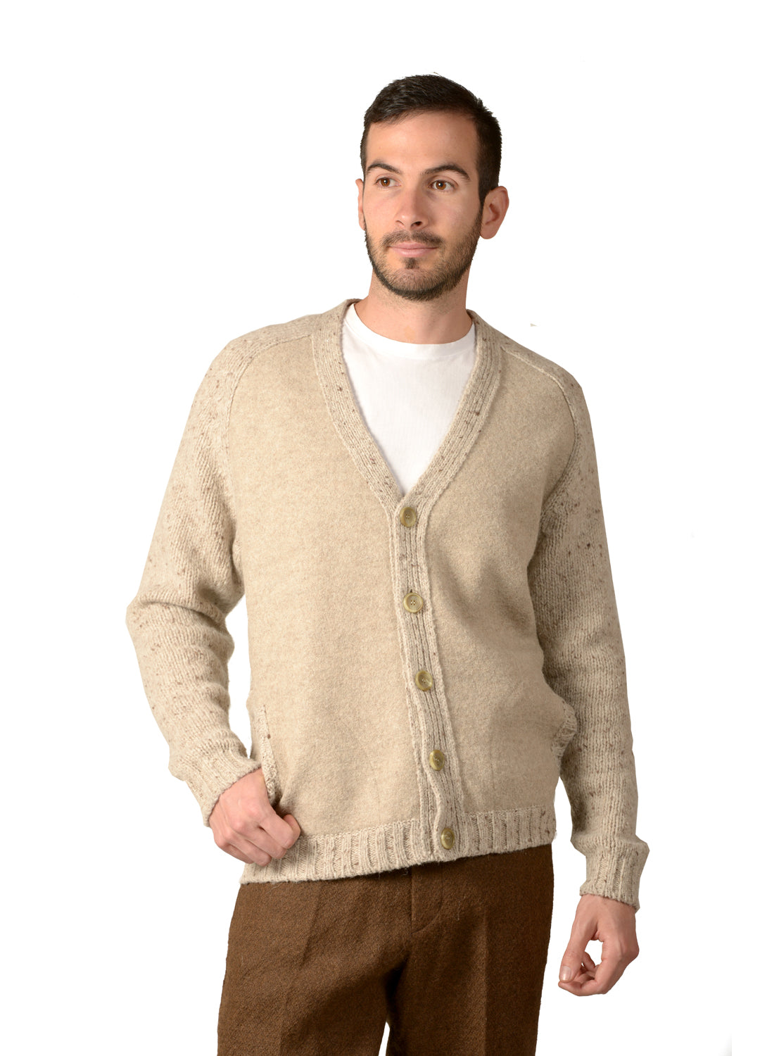 Mystery Alpaka Pullover Strickjacke