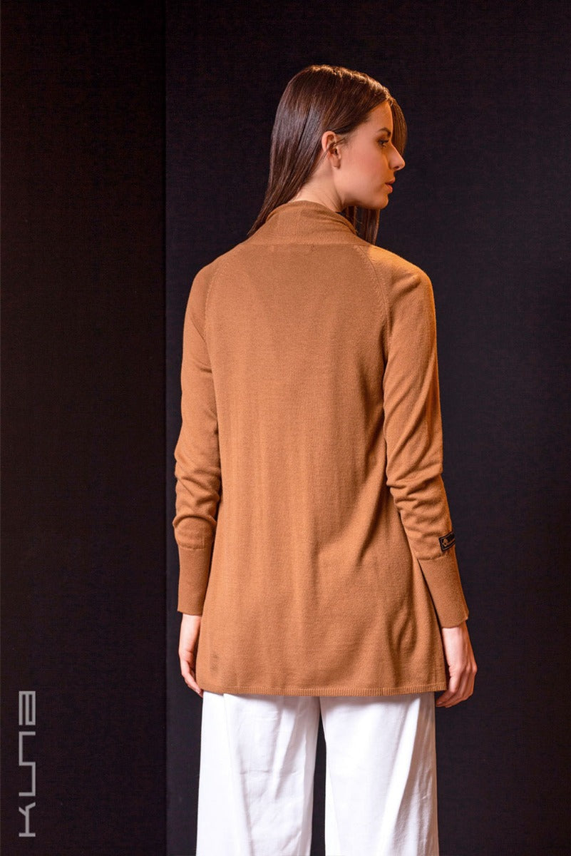 Kaysa Vicuna Pullover Strickjacke