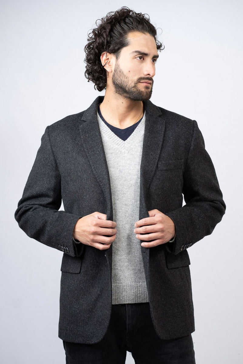 Classic Baby Alpaca Blazer for Men