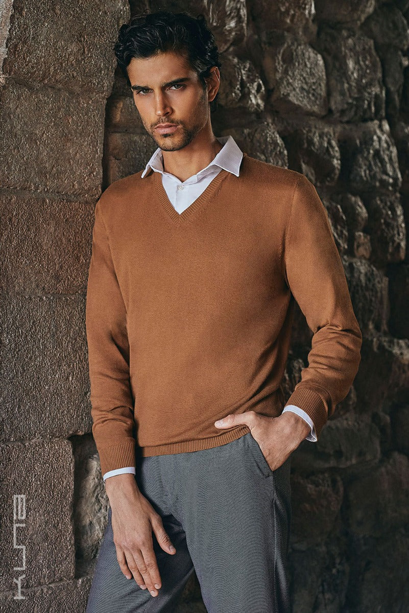 Brian 100% Vicuna Sweater