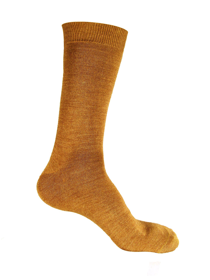 Dress Liner Baby Alpaca Socks - Camel