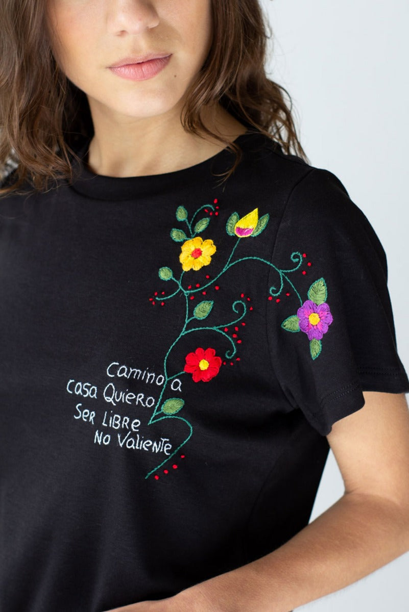 T-Shirt aus Baumwolle „Camina“