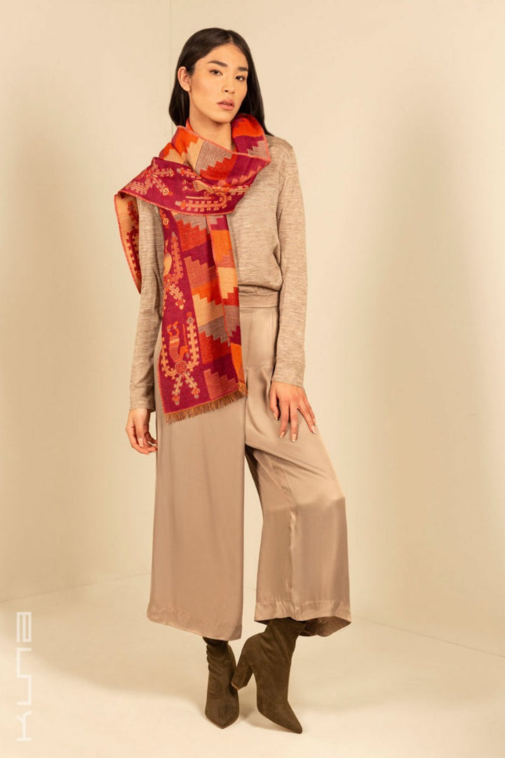 Nazca - 17 Baby Alpaca & Silk Scarf