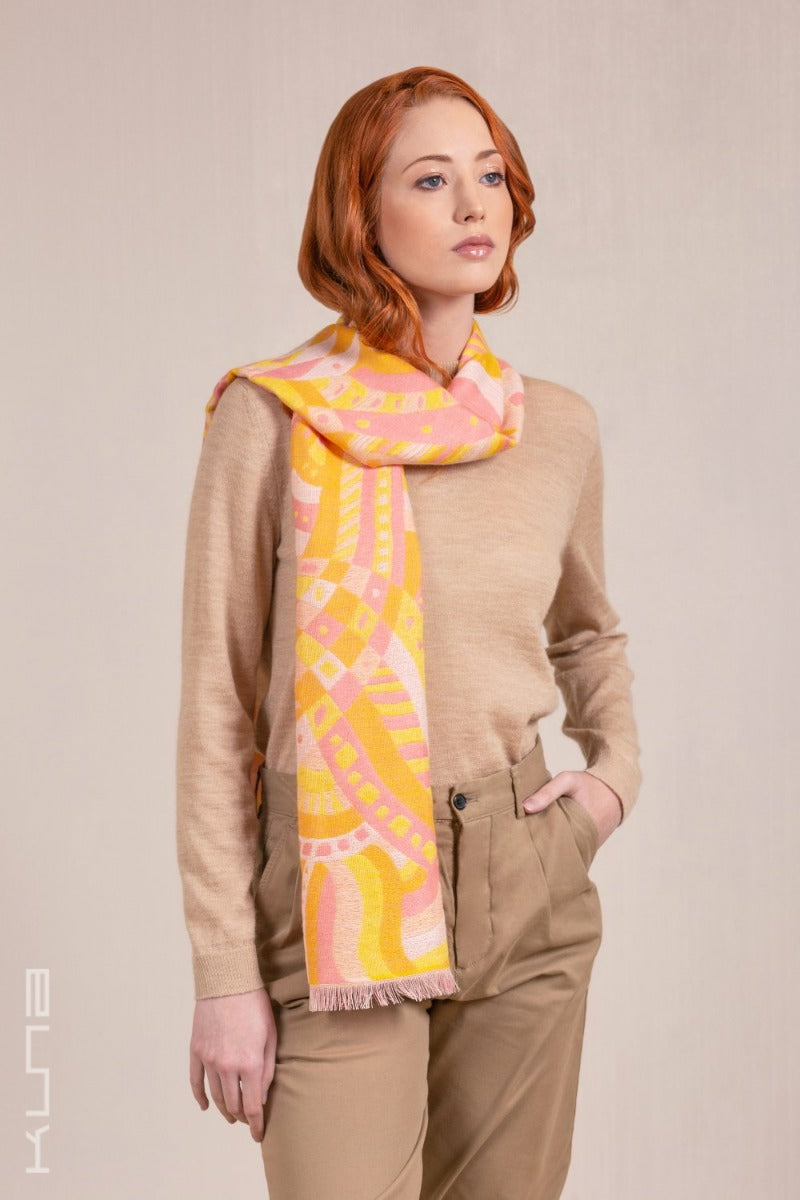 Vaccarella Baby Alpaca & Silk Scarf