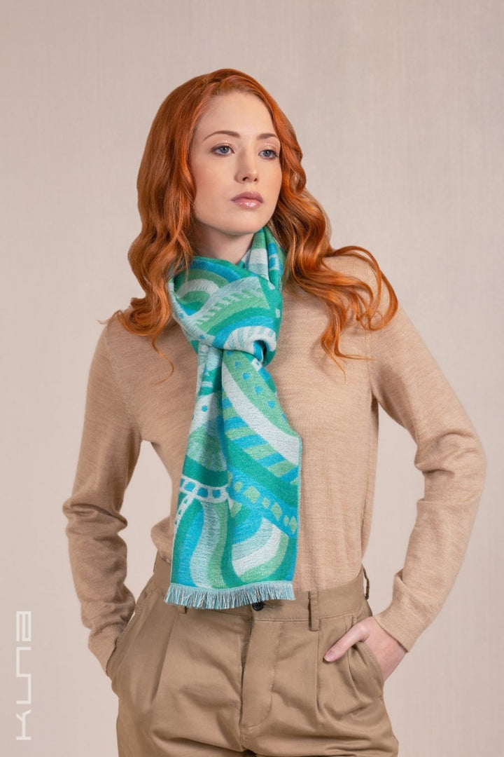 Vaccarella Baby Alpaca & Silk Scarf