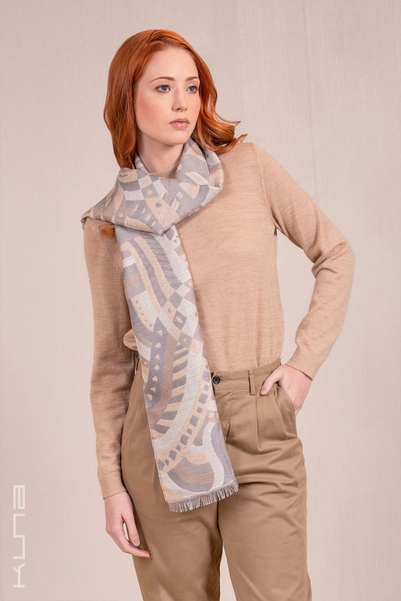 Vaccarella Baby Alpaca & Silk Scarf