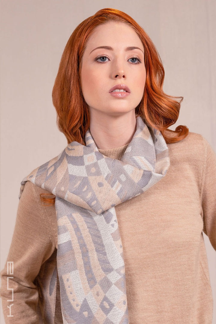 Vaccarella Baby Alpaca & Silk Scarf