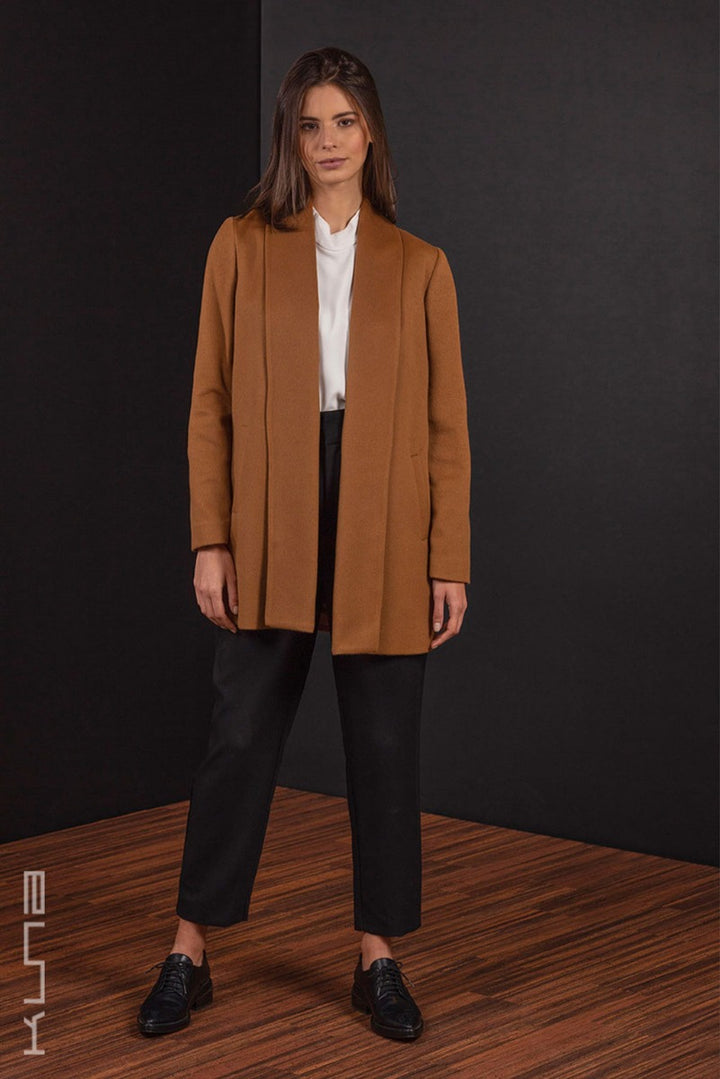 Short 100% Vicuna Swing Coat