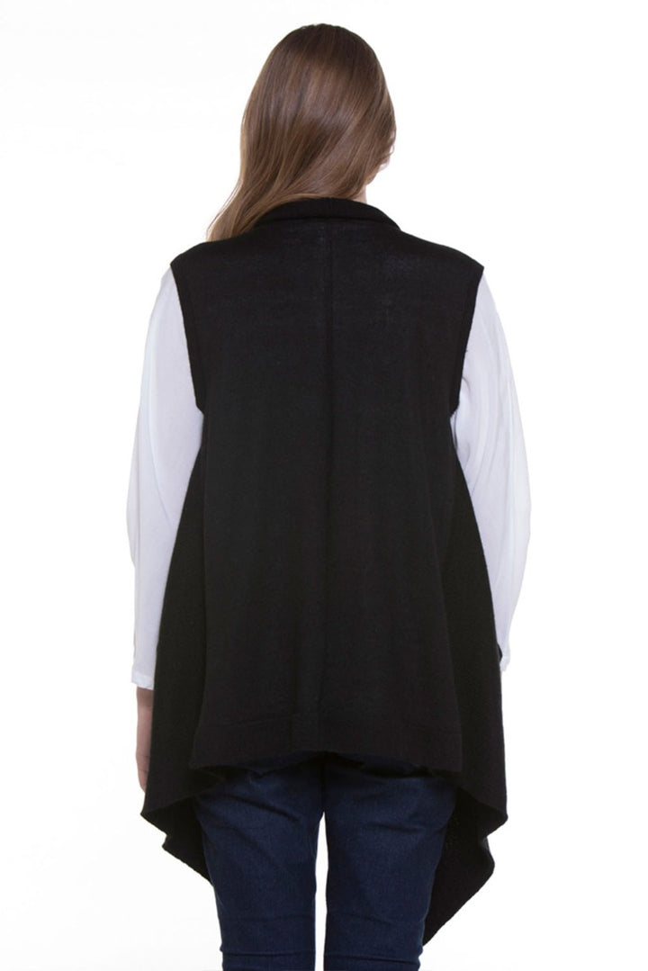 Hada 100% Cashllama Open Vest