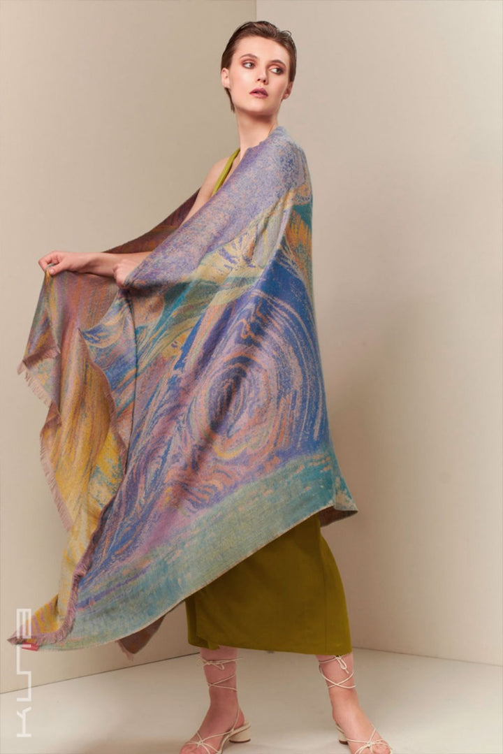 Marble Chapel Royal Alpaca & Silk Shawl