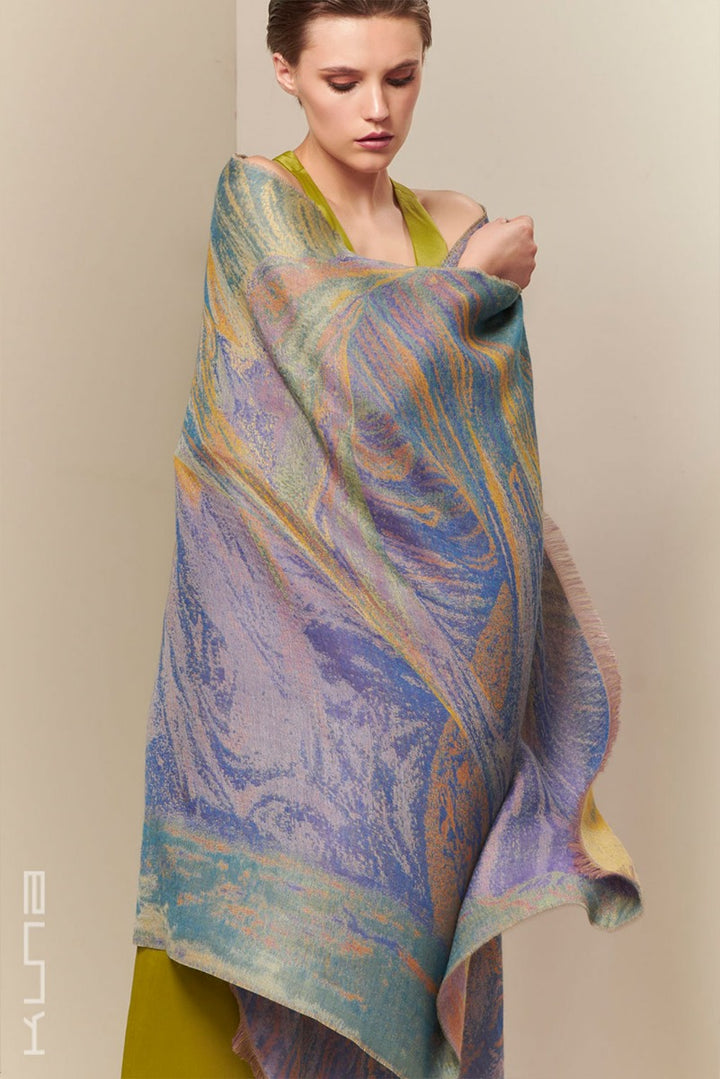 Marble Chapel Royal Alpaca & Silk Shawl