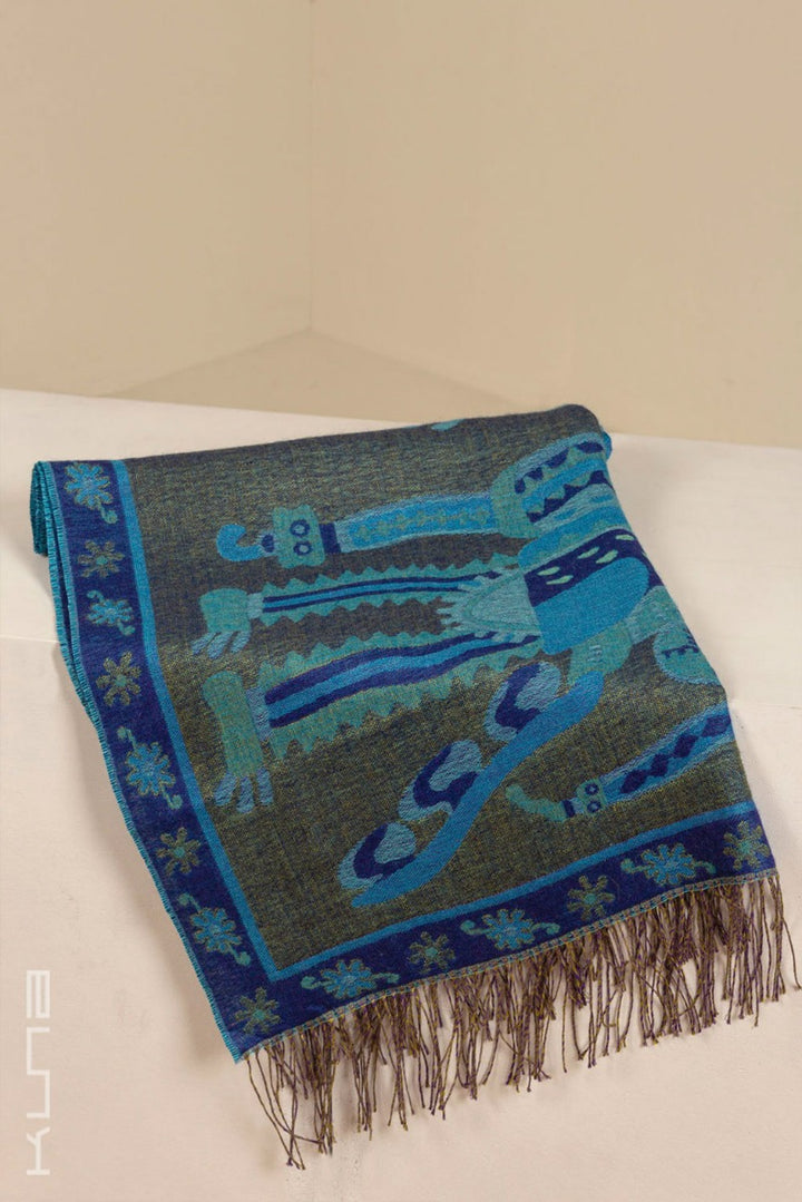 Nazca - 8 Baby Alpaca & Silk Scarf Shawl