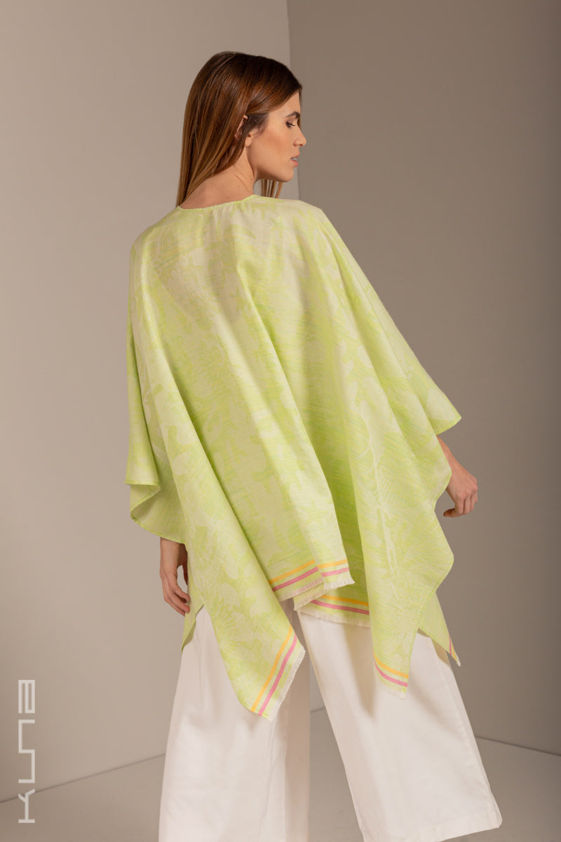 Uv Baby Alpaca & Silk Cape