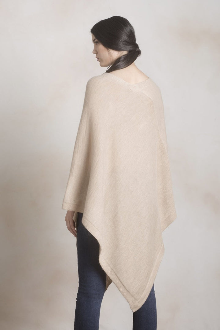 Almendra Baby Alpaca Poncho