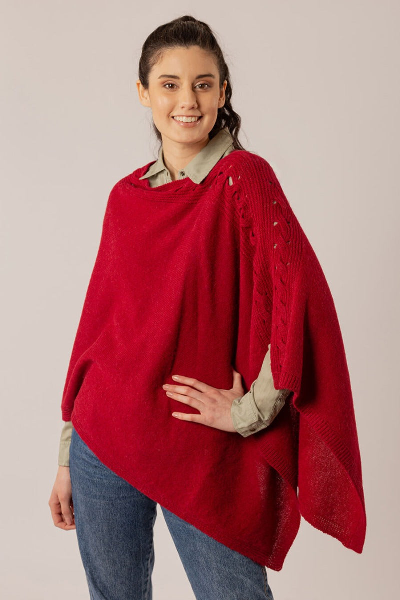 Eva Baby Alpaca Poncho