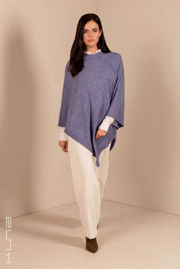 Almendra Baby Alpaca Poncho