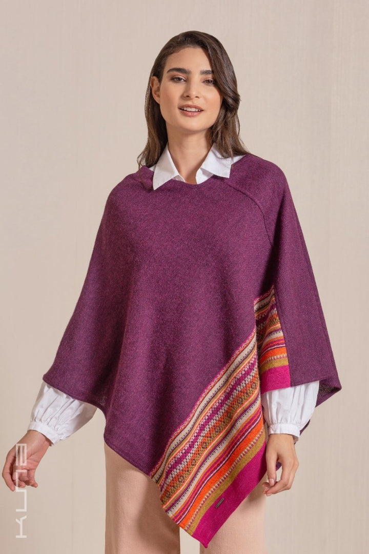 Vilcanota Poncho aus Babyalpaka