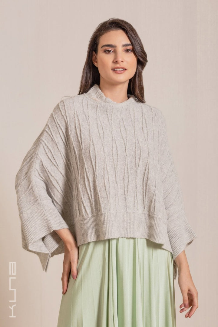 Valery Baby Alpaca Poncho