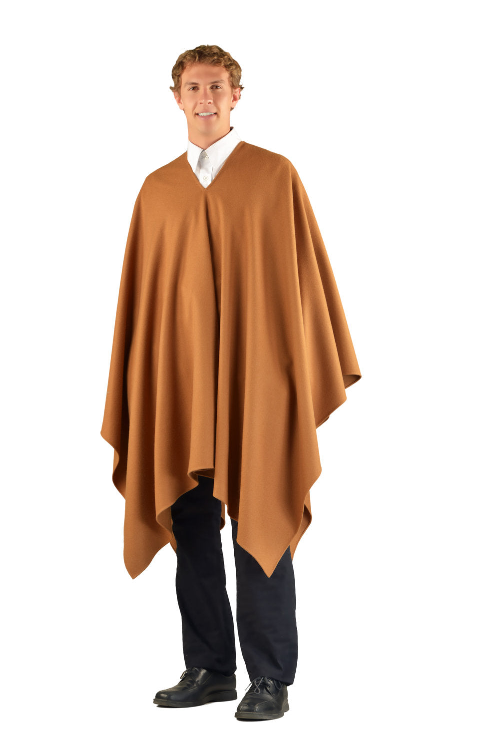 Chalan 100% Vicuna Men's Poncho