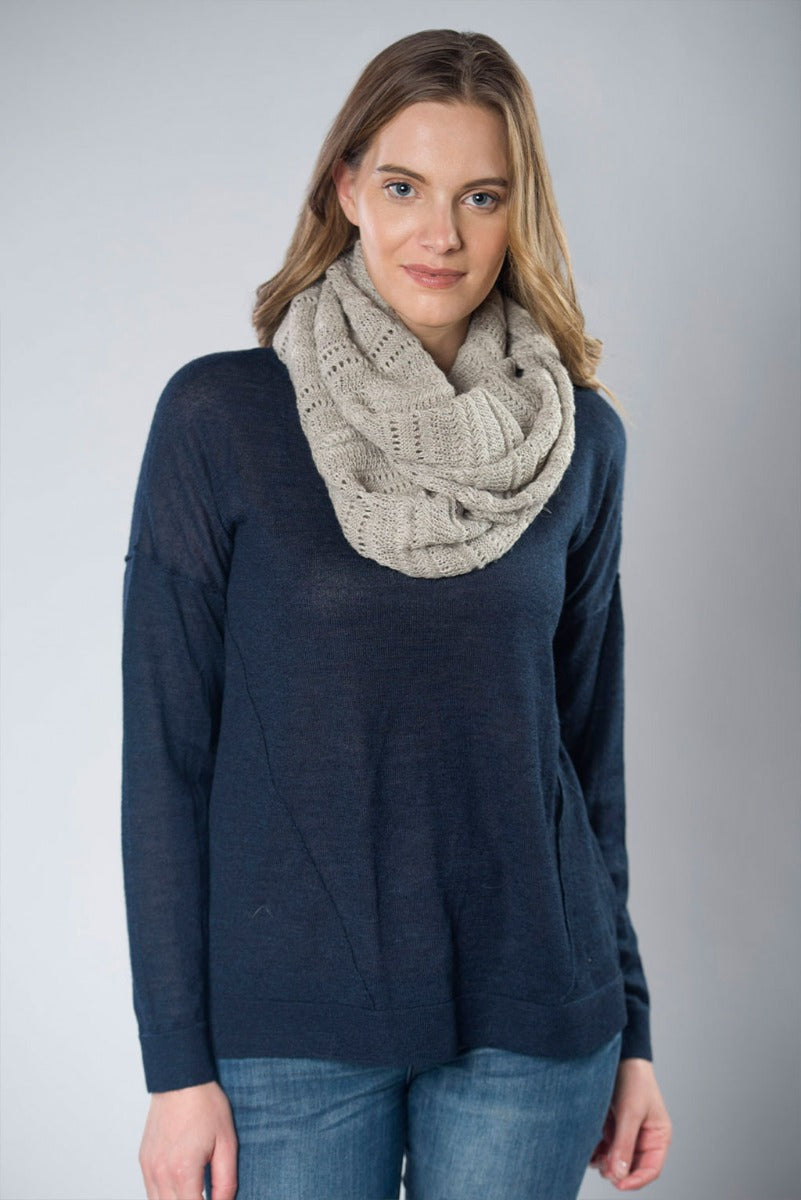 Kamala 100% Cashllama Infinity Scarf