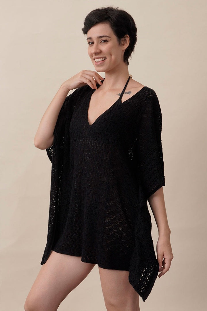 Multi Lace Beach Cover Up