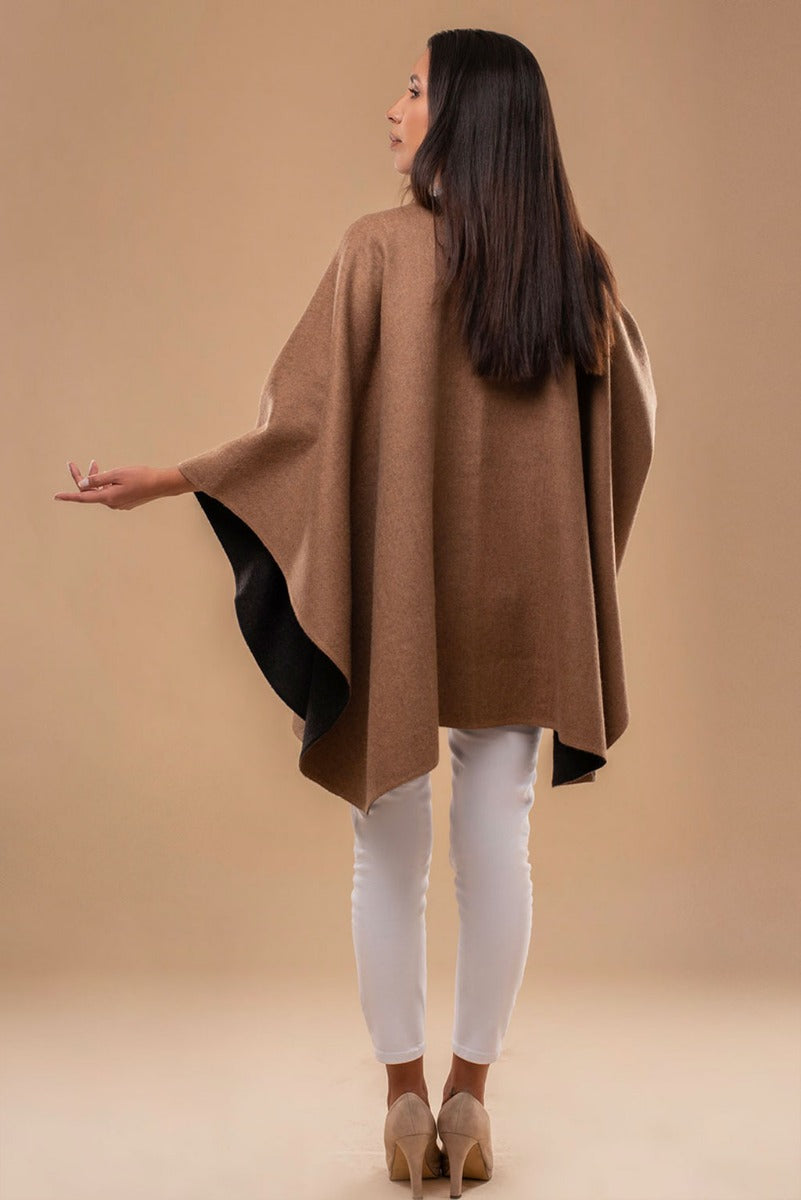 Lexi Reversible Baby Alpaca Cape