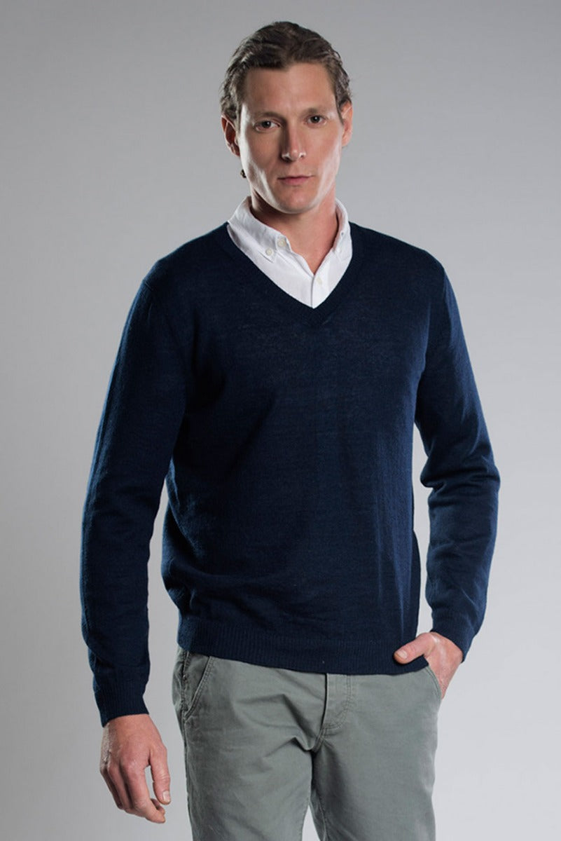 Odin V-Neck 100% CashLlama Sweater