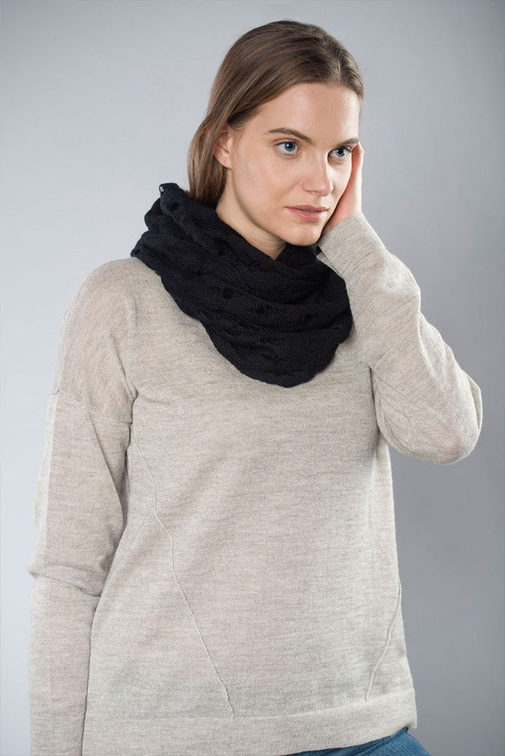 Sajani 100% Cashllama Infinity Scarf