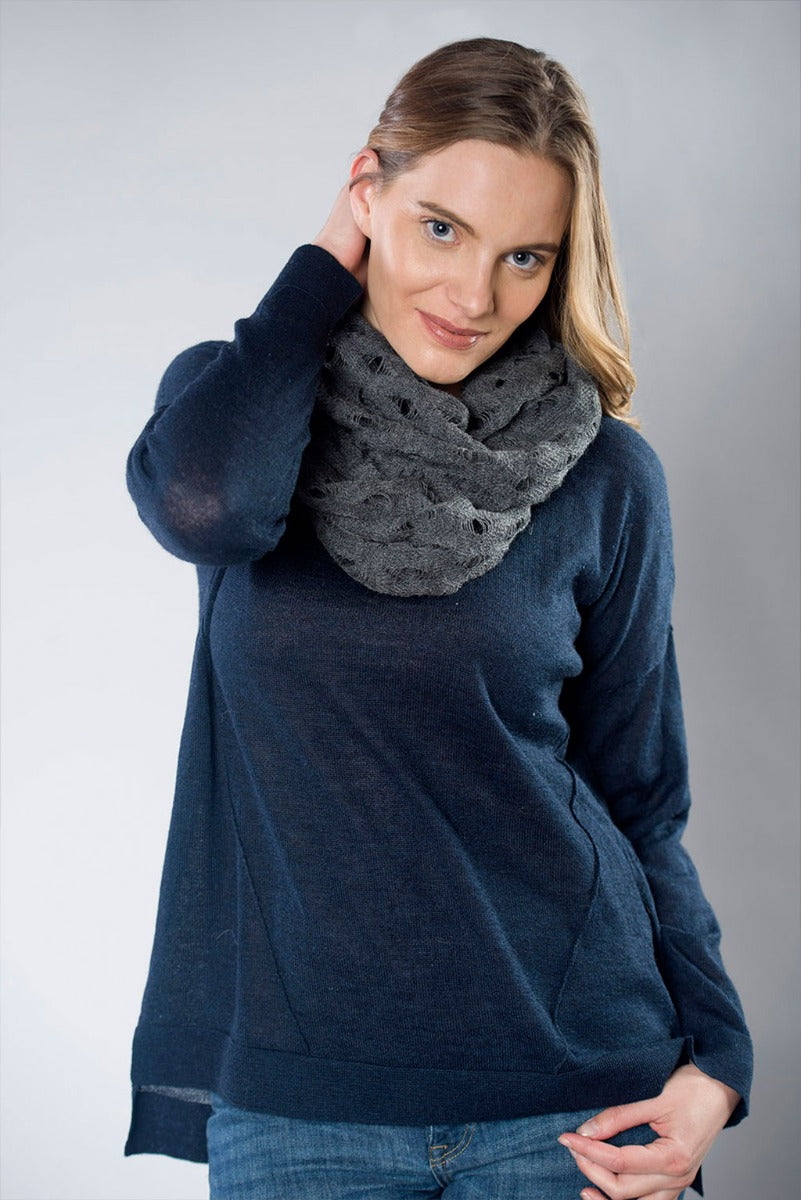 Sajani 100% Cashllama Infinity Scarf