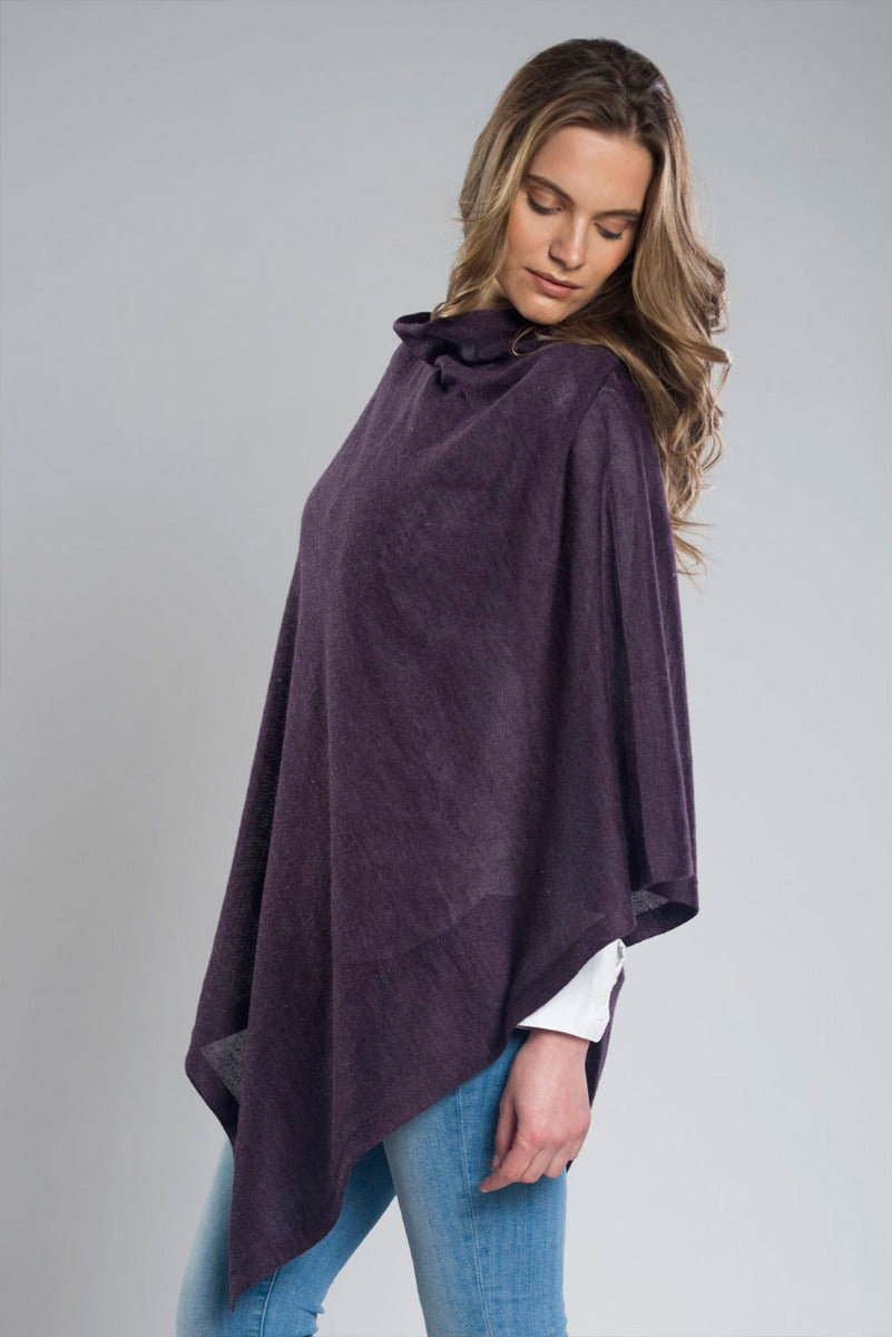 Teresa Cashllama & Silk Poncho