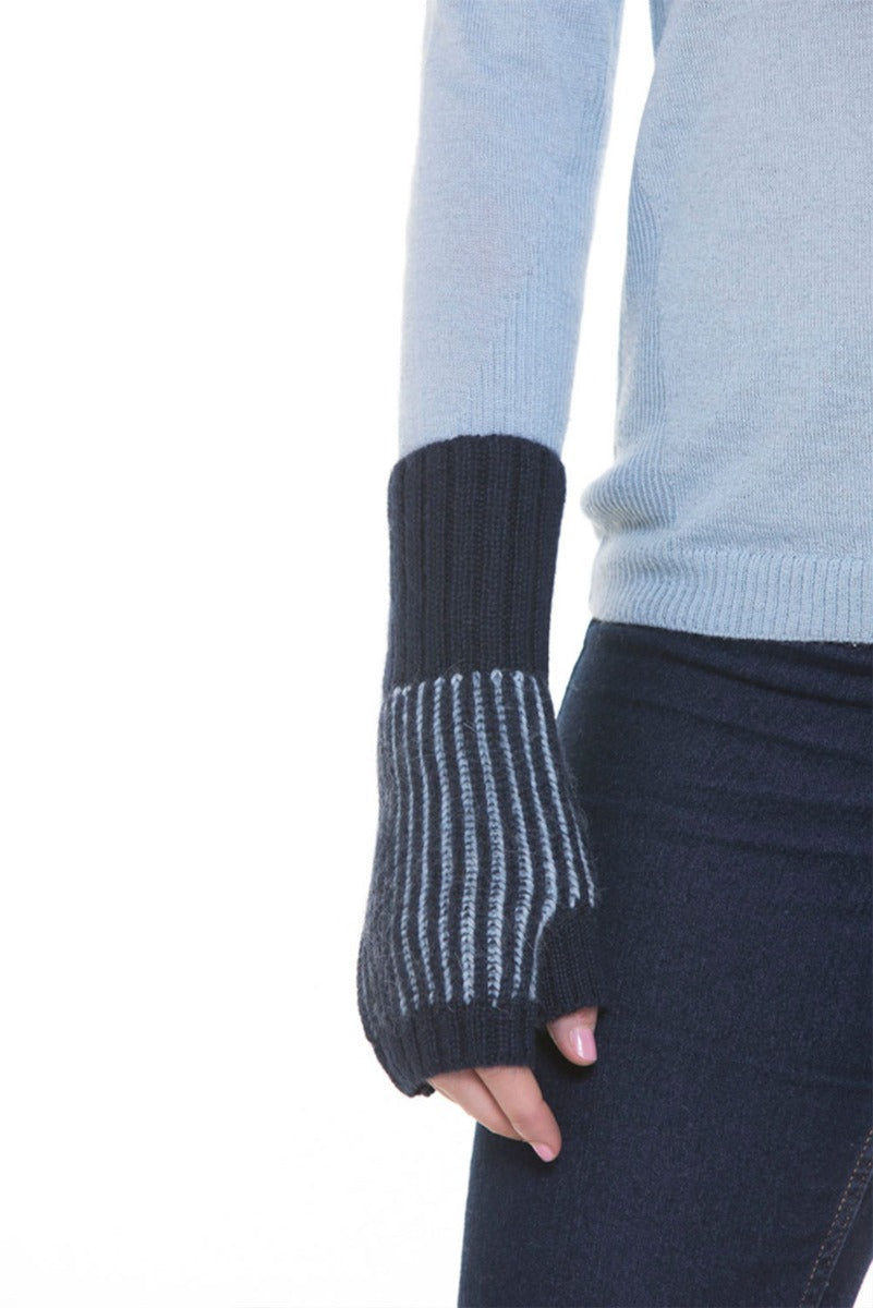 Winona Baby Llama Fingerless Gloves